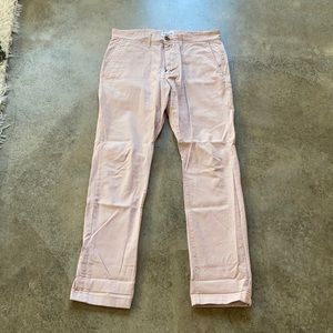 Goodfellow slim pink chinos